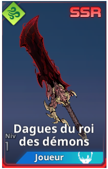 Dagues du roi démon